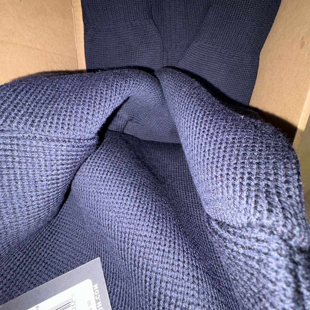 Navy Blue Knit Sweater